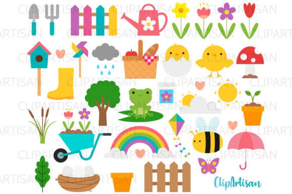 A Comprehensive Look at the Spring Clipart Collection for Creators