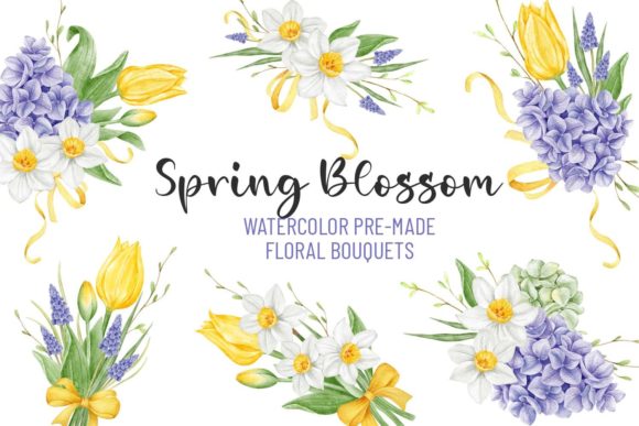 Capture the Essence of Spring with Watercolor Florals