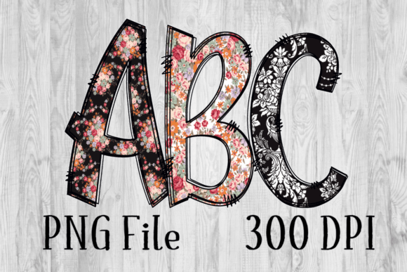 Crafting Elegance: The Process-Driven Power of the B W Floral Alphabet