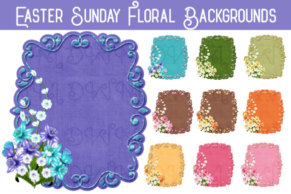 Crafting with Easter Sunday Floral Backgrounds: A Digital Resource for Springtime Projects