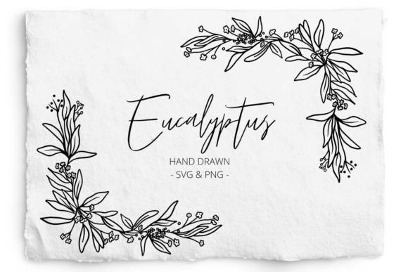 Eucalyptus Floral and Berry Corner SVG: A Versatile Asset for Creative Projects