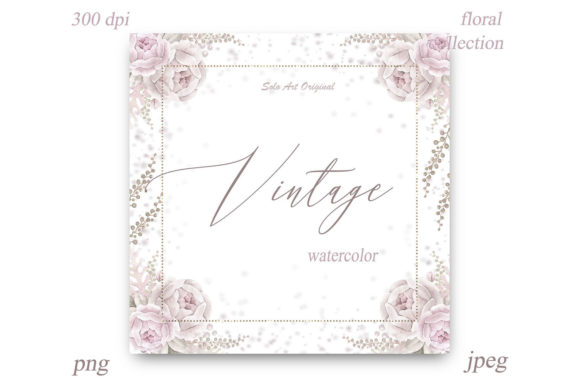 The Understated Utility of Vintage Floral Digital Art