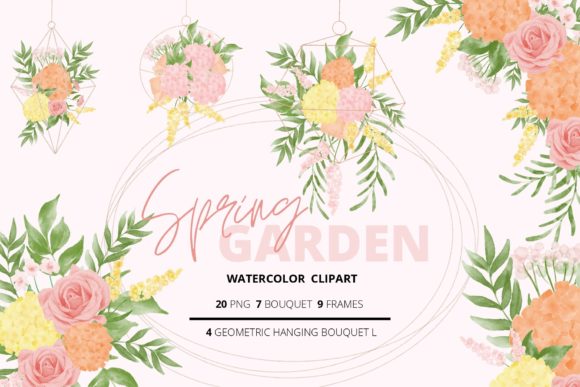 Unlocking Creativity with Watercolor Spring Floral Clipart